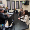  Directivos del Instituto Privado Santa Lucía visitaron al Intendente 